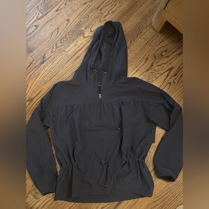 Zella Charcoal Utility Jacket with Hood